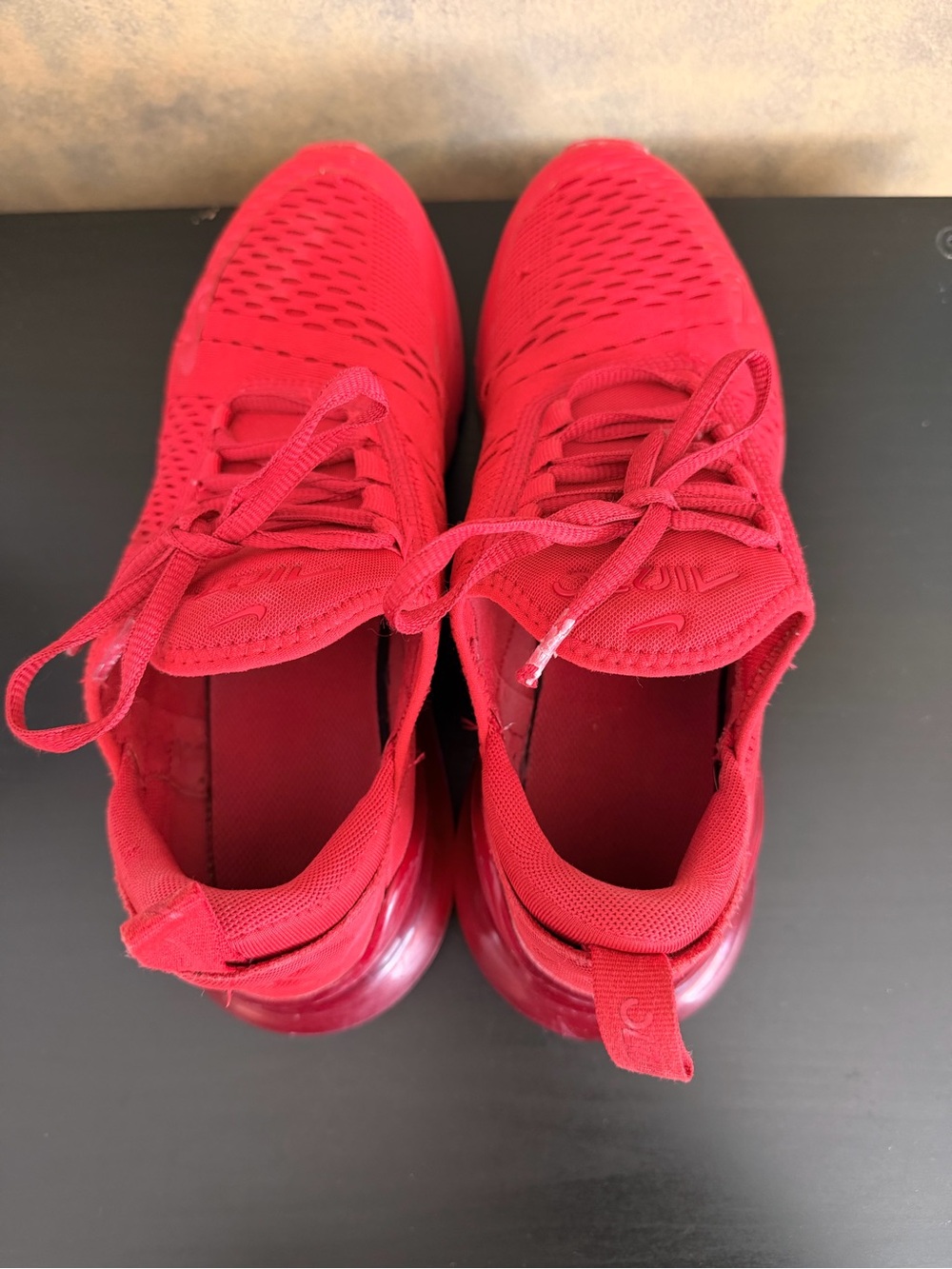 Men's Nike AIR Max 270 Shoes Sneakers CV7544 600 Triple Red
